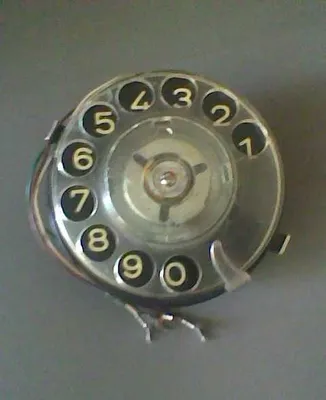 Diskli telefon uchun raqam terish qurilmasi