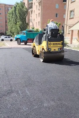 Услуги по асфальтированию, укладка асфальта 1