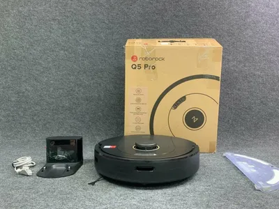 qora rangli roborock q5 pro robot changyutgichi 1