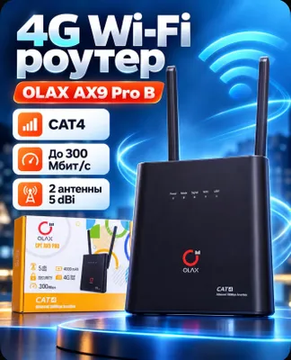 SIM-kartali WiFi router OLAX AX9 PRO 1