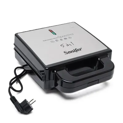 Сэндвичница SONIFER SF-6143 5-в-1 , Black 1