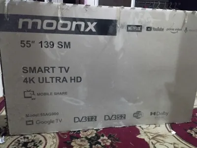 Yangi televizor moonx 55 tali ekran kuygan