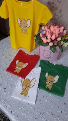 Футболка Tom Jerry Milk Strawberry 1