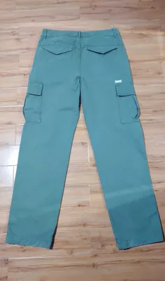 Брюки карго Jack Wills, цвет хаки, размер W32L, 100% плотный хлопок 1