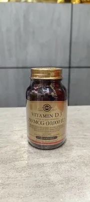 Solgar vitamin D 3 10.000 IU 120 yumshoq kapsula