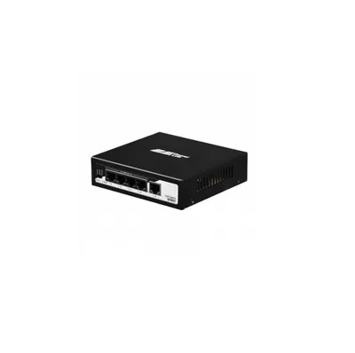 2E PowerLink SP401F 4xFE PoE+ Uplink kommutatori 1