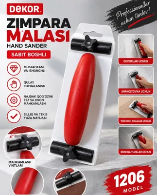 DEKOR 1206 — Zımpara Malası