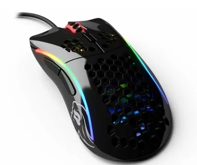 ^ Glorious Model D kompyuter sichqonchasi - Glossy Black 1