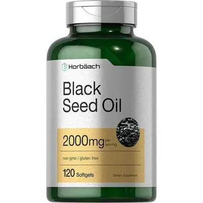 Qora sedana yog‘i 2000 mg / 120 kapsula / Omega 6 va 9 Black Seed Oil 1