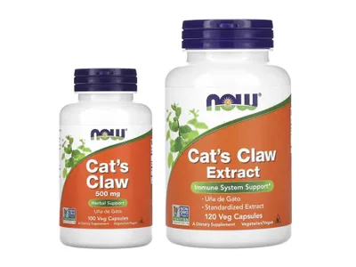 NOW Foods экстракт кошачьего когтя NOW Cat's Claw Extract Cats Claw 1