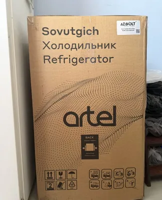 Yangi mini muzlatkich Artel HS-117RN, oq 1