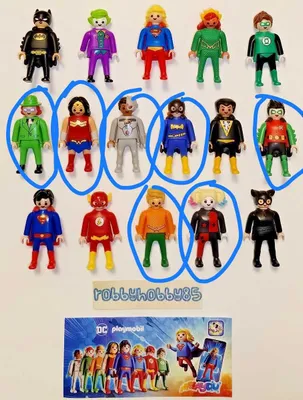 Kinder playmobil dc