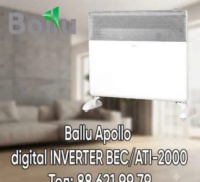 Ballu Apollo Digital Inverter invertorli konvektori 1