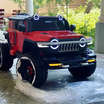 Jeep детская машина очень крепкая и необычная модель 1