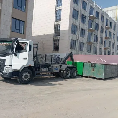 Вывоз мусора в контейнере 20,22 м³