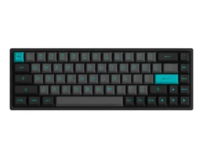 Akko 3068B Plus Black&Cyan CS Jelly Black RGB klaviaturasi 1