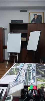 Маркерные магнитная флипчарт доска 1