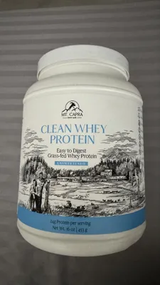 Протеин из свежего козьего молока Mt. Capra Clean Whey Protein (453 г / США) 1