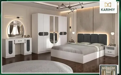 Spalniy garnitur Mebel Spalniy Afina 6 Мебель для спальни Кроват Трюмо