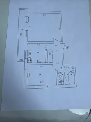 Продаётся уютная 2-комнатная квартира с ремонтом 1