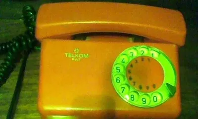 Телефон дисковый