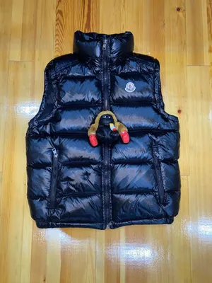 Жилет Moncler | Черный Глянец | Пуховик | Идеальное состояние 1