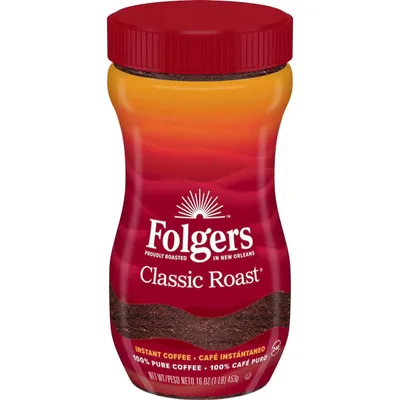 Американский Кофе Folgers Classic Roast, 453 г. 1