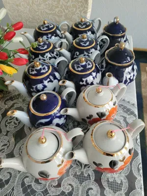Чайники с цветочным узором