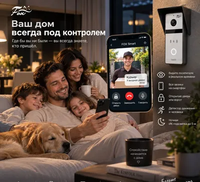 Вызывая панель домофон 1