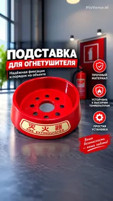 подставка под огнетушитель 1