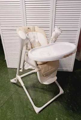 Iningbaby 3-in-1 ovqatlantirish stulchasi, elektr tebranma, transformator 1