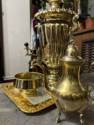 Старинный коллекционный самовар 1