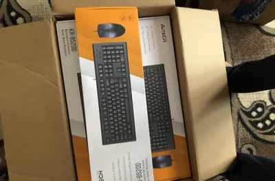 Клавиатура и мышь бренда A4Tech 1