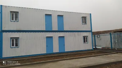 Контейнерный офис-магазин 1