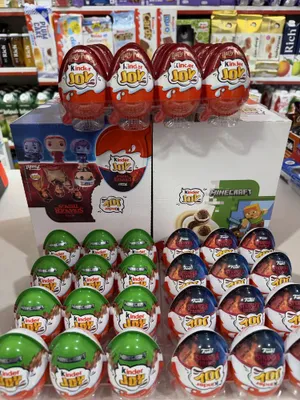 В наличии Kinder Joy Harry Potter, ОСД, Minecraft (100% ORIGINAL) 1