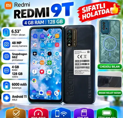 Redmi 9T ishlashi ideal holatda 1