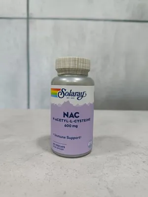 Solaray NAC 600 mg 60 vegcaps