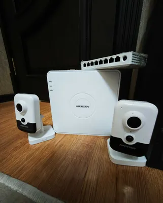 Комплект видеонаблюдения Hikvision — 2 камеры и оборудование, есть рассрочка