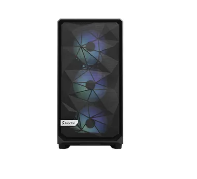 ^ Korpus Fractal Design Meshify 2 Compact RGB - Black TG Light Tint 1