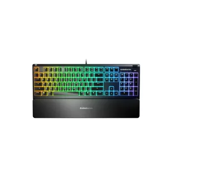 ^SteelSeries Apex 3 — Whisper Quiet Switches RU o‘yin klaviaturasi 1