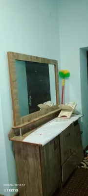 Шкаф с зеркалом, 2 тумбочки 1