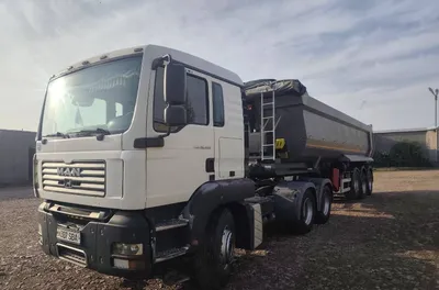 MAN TGA 26.400 + UzAutoTRAILER Прицеп Сотилади 1