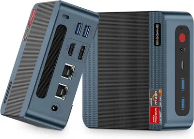 Mini Pc Bosgame Ryzen 7 6800H 24/1TB Radeon 680M Мини Пк 1