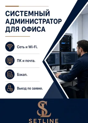 Монтаж слаботочки и IT-сопровождение офисов | SETLINE 1