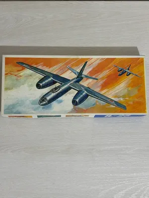Сборная модель самолёта IL-28 (масштаб 1:100, винтаж) 1