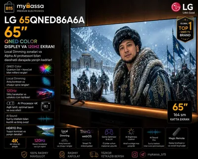 LG 65QNED86A6A / Dastavka / New