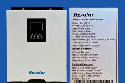 Инвертор | инвертор | HzSolar | invertor24 | кабель 1.6–1.4 1