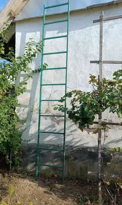 Лестница из металлопрофиля 4 метровая