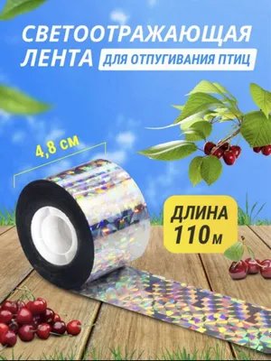 Qushlarni qo‘rqitish uchun nur qaytaruvchi lenta 1