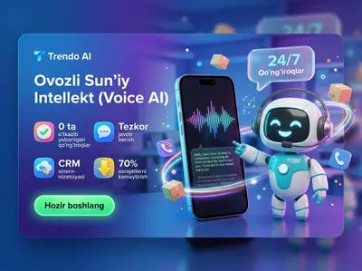 Ovozli Sun'iy Intellekt (Voice AI) — Operator 1